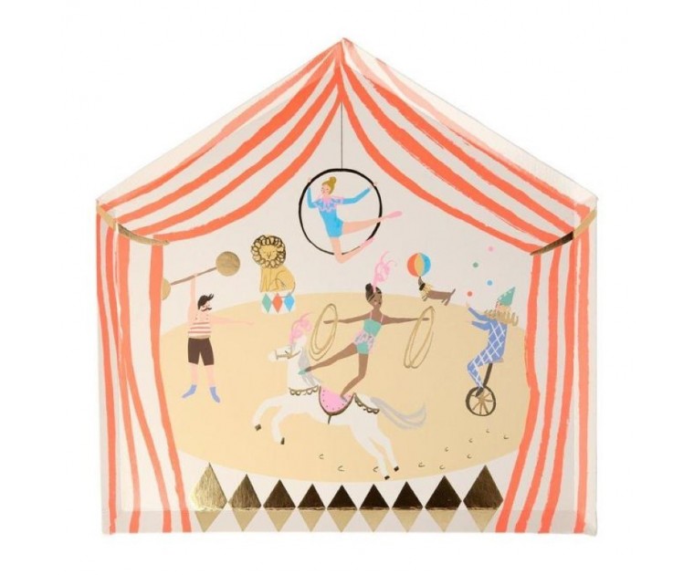 Pratos Tenda Circus