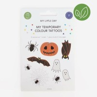 8 Tatuagens Temporárias Tema Halloween
