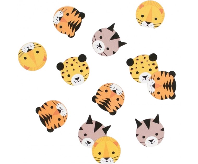Confetis Decorativos Mesa Felinos