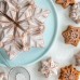 Tabuleiro Snowflake Cakelet Nordic Ware