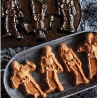 Forma Spooky Skeleton Cakelet Pan Nordic Ware