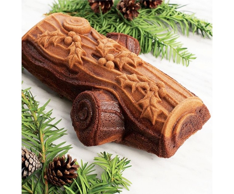 Forma Tronco de Natal Bundt Nordic Ware