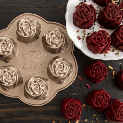 Tabuleiro Mini Bolos Rosas