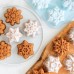 Tabuleiro Snowflake Cakelet Nordic Ware