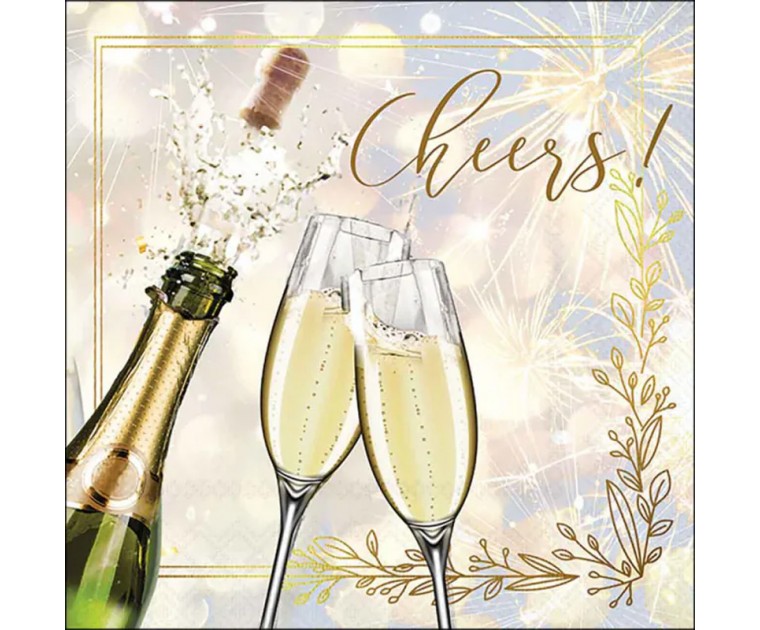 Guardanapos Celebração Champanhe