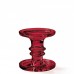 Castiçal Largo vermelho