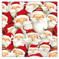 Guardanapos Pai Natal Divertido