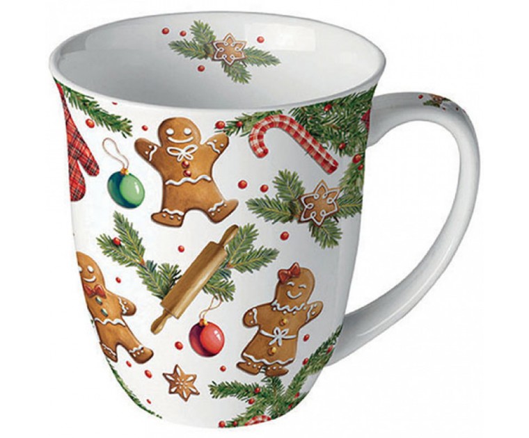 Caneca Boneco de Gengibre