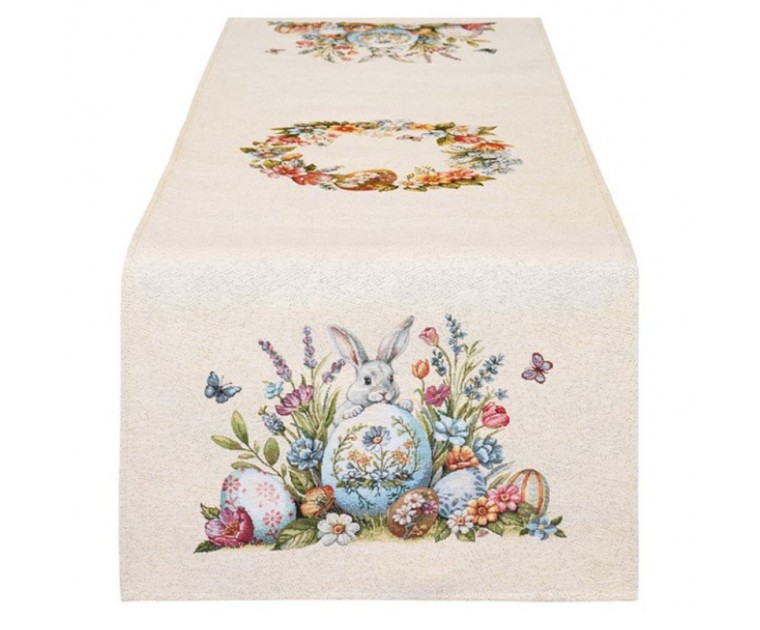 Table Runner Jacquard "O Jardim" 35x100 cm
