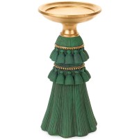 Suporte Velas com Borlas 20 cms