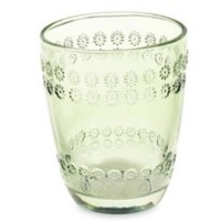 Copo Verde Floral