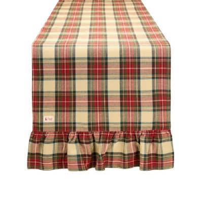 Caminho de mesa Vintage Tartan 50x180 cm