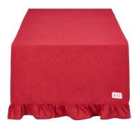 Table Runner Vermelha com Folho