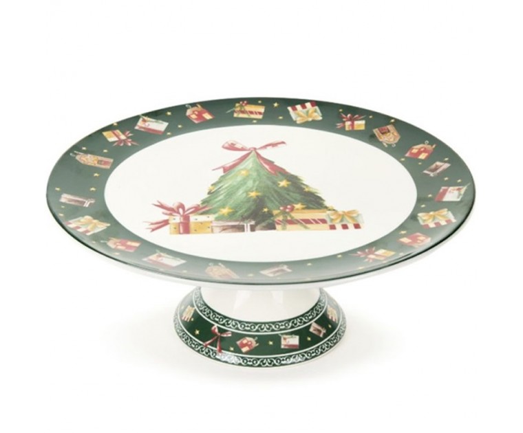 Prato Pinheiro Natal 28 cms 