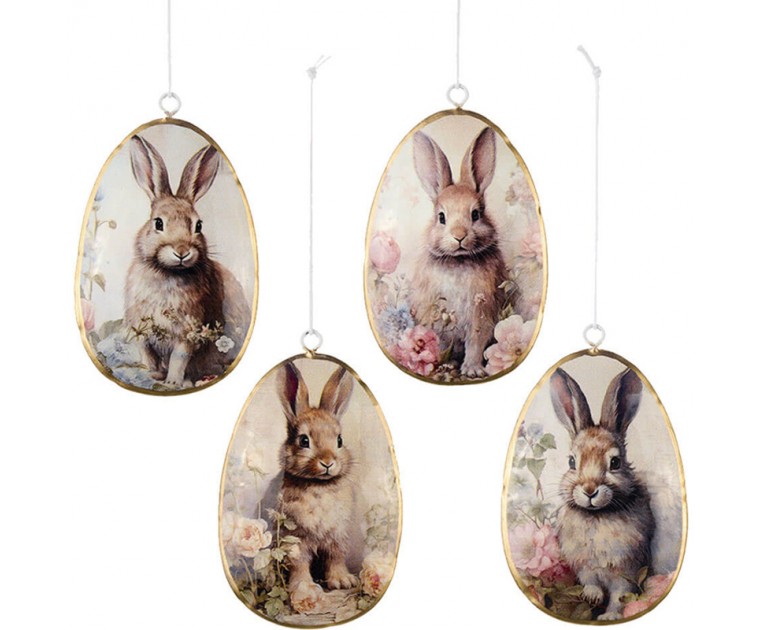 Placas Pendentes Coelhinhos ***