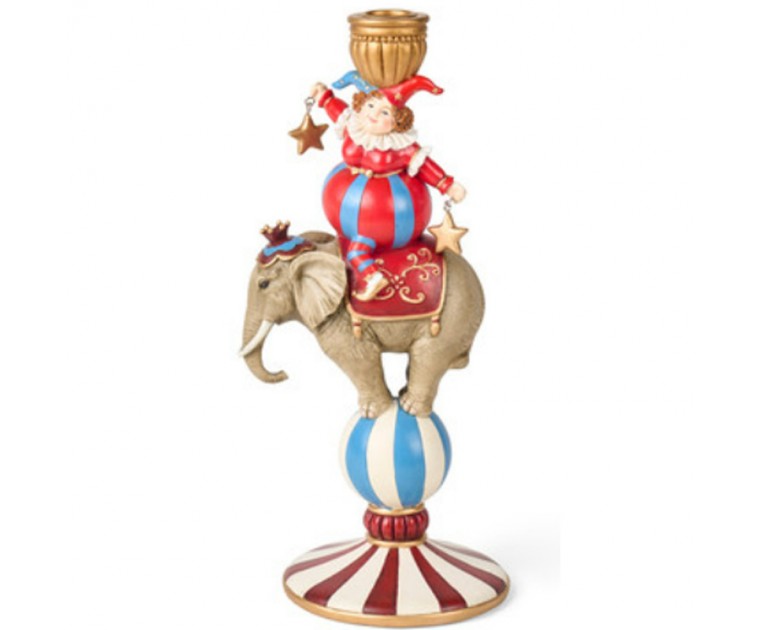 Suporte Vela Elefante 30 cms