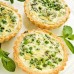 Tabuleiro 6 Mini Quiches Fundo Amovível