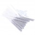 16 Velas Altas Glitter Prata