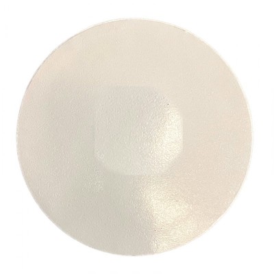 Base Redonda Branca 25 x 1.2 cms