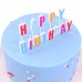 Conj. 13 Velas Multicoloridas Happy Birthday