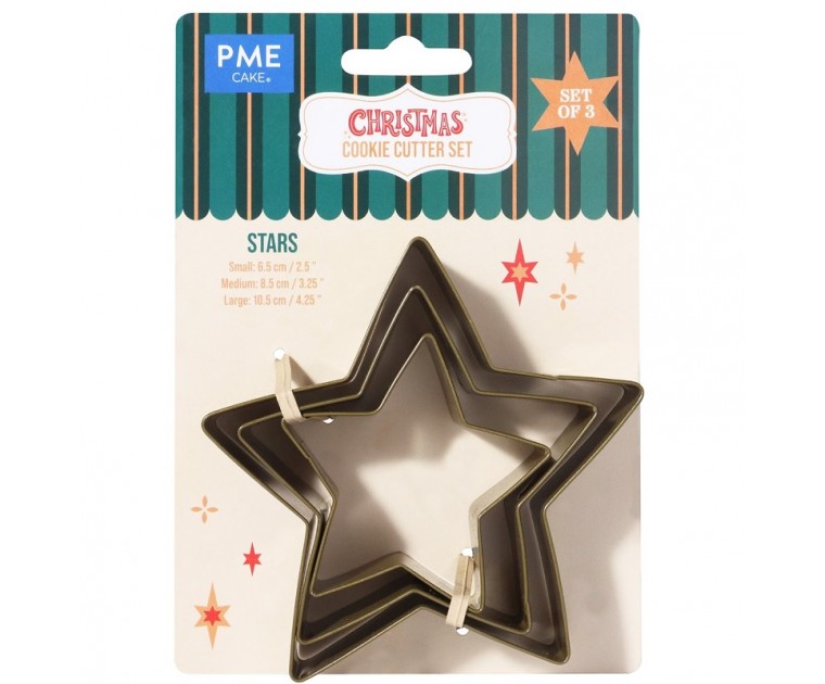 Set 3 Cortadores Estrela