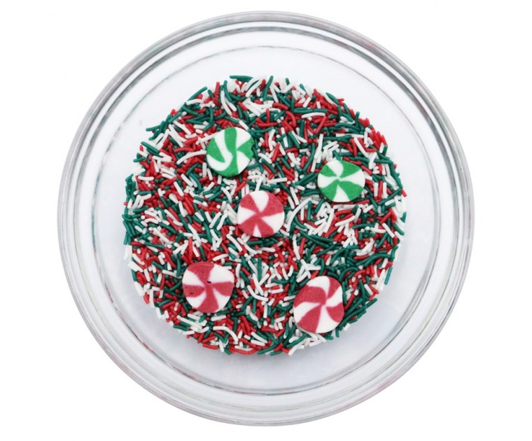 Mix Granulado de Natal - Candy Cane 110 Grs