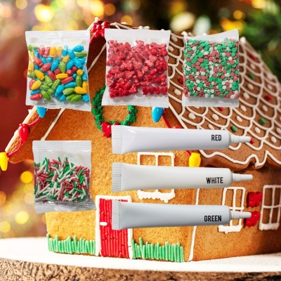 Conj. Decoração Casinha Gengibre Natal