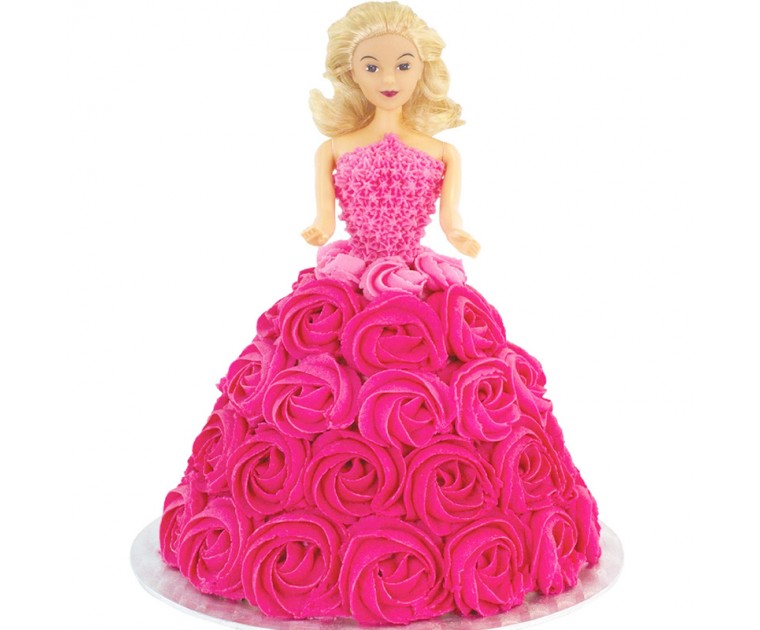 Topo de Bolo Boneca Loira