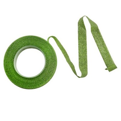 Fita Florista Verde com Glitter