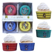 Formas Cup Cakes Harry Potter Casas Hogwarts