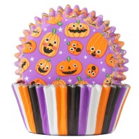 60 Formas Cup Cakes Revestidas Halloween