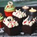 Kit Decoração de Cup Cakes Halloween Cemitério Macabro