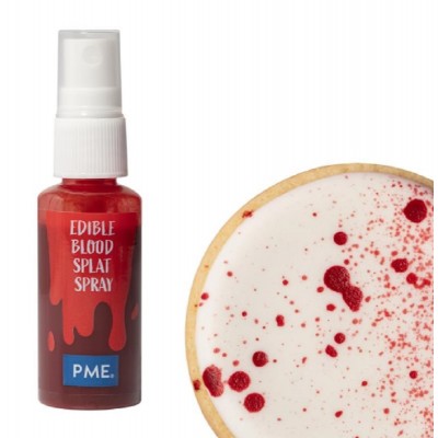 Spray Comestível Salpicos Sangue para doces Halloween 
