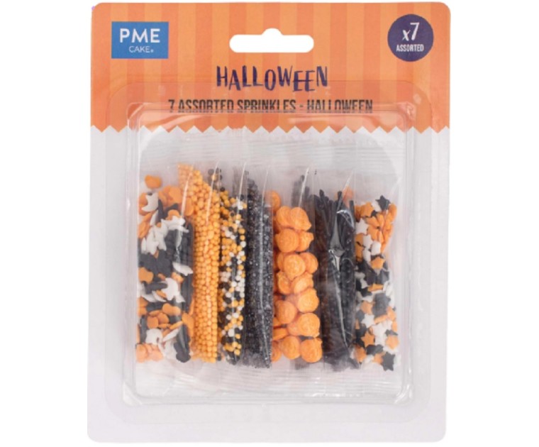 Pack 7 Confetis sortidos de Halloween (52g / 1,83oz)