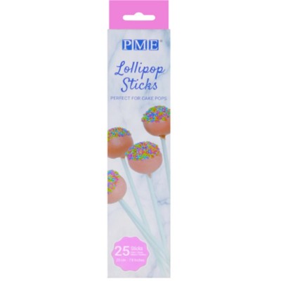 Pack 25 Sticks Cake Pops 20 cms