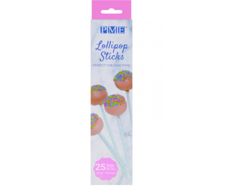 Pack 25 Sticks Cake Pops 20 cms