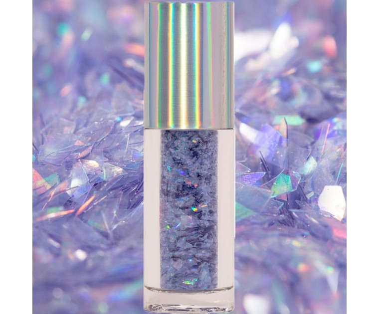 Glitter Iridescente Comestível Lilac Sapphire 