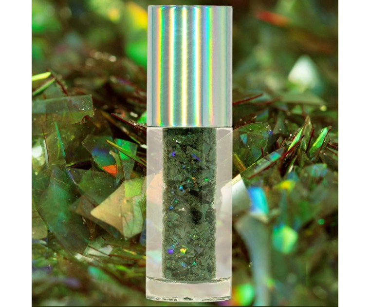 Glitter Iridescente Comestível Verde Esmeralda (3g) Glitter Iridescente Comestível Verde Esmeralda (3g)