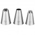 Pack 3 Bicos de Decoração p/ Cup Cakes e Bolos