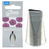Bico de Decoração Pétala/Folhos #NZ103