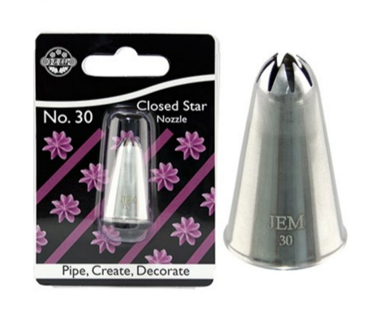 Bico Decoração Estrela Fechada NZ30 