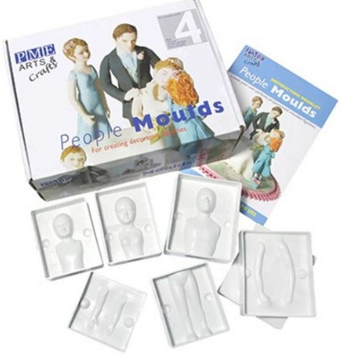 Molde 4 Figuras Humanas PME