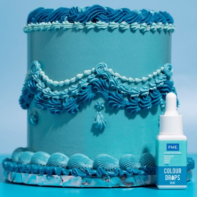 Gotas Corante Azul - Corante Alimentar à Base de Óleo (20ml)