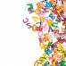 Mix Confetis Letras Multicoloridas