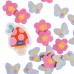 Mix Confetis Flores e Borboletas