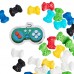 Mix Confetis Comandos Jogo Multicoloridos