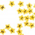Mix Confetis Estrelas Amarelas