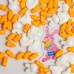 Confetis Mix Coelhos e Cenouras