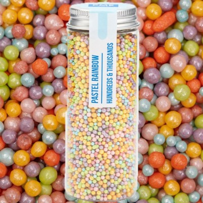 Mix Confetis Conto Pastel Rainbow Colors 