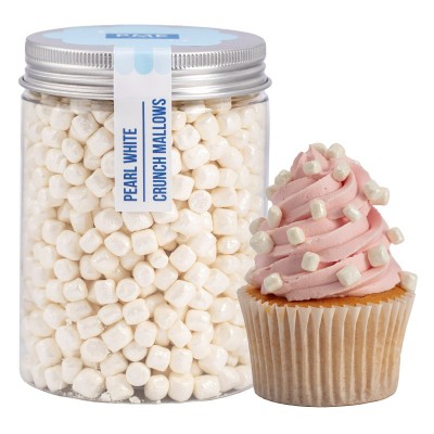 Mini Marshmallows Crocantes Branco Pérola